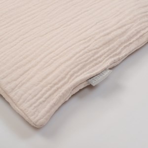 Taie de coussin à nouer en gaze de