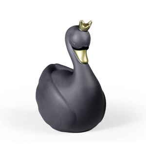 Atelier pierre tirelire cygne 18 cm  no