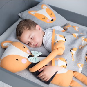 Taie de coussin en coton renard