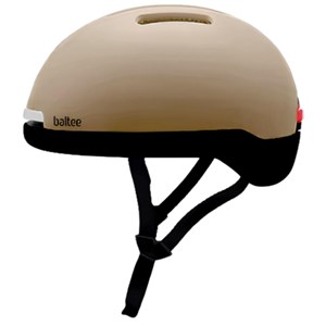 Casque lumineux clignotant - s-m - beige