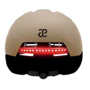 Casque lumineux clignotant - s-m - beige