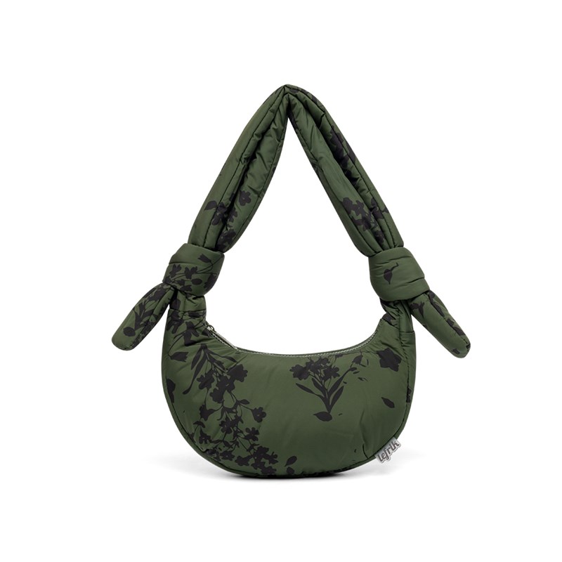 Lefrik - Sac - biwa micro printed floral green