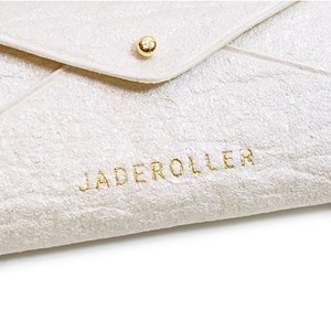 Étui pour roll on en cuir vegan Blanc