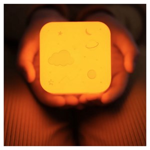 Veilleuse nomade cube b - espace