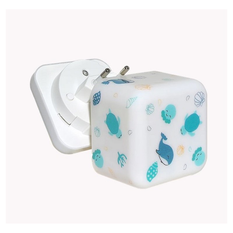 Veilleuse nomade cube b - ocean