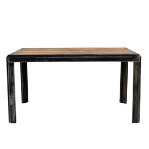 Table repas bi-matières 150 cm kirk