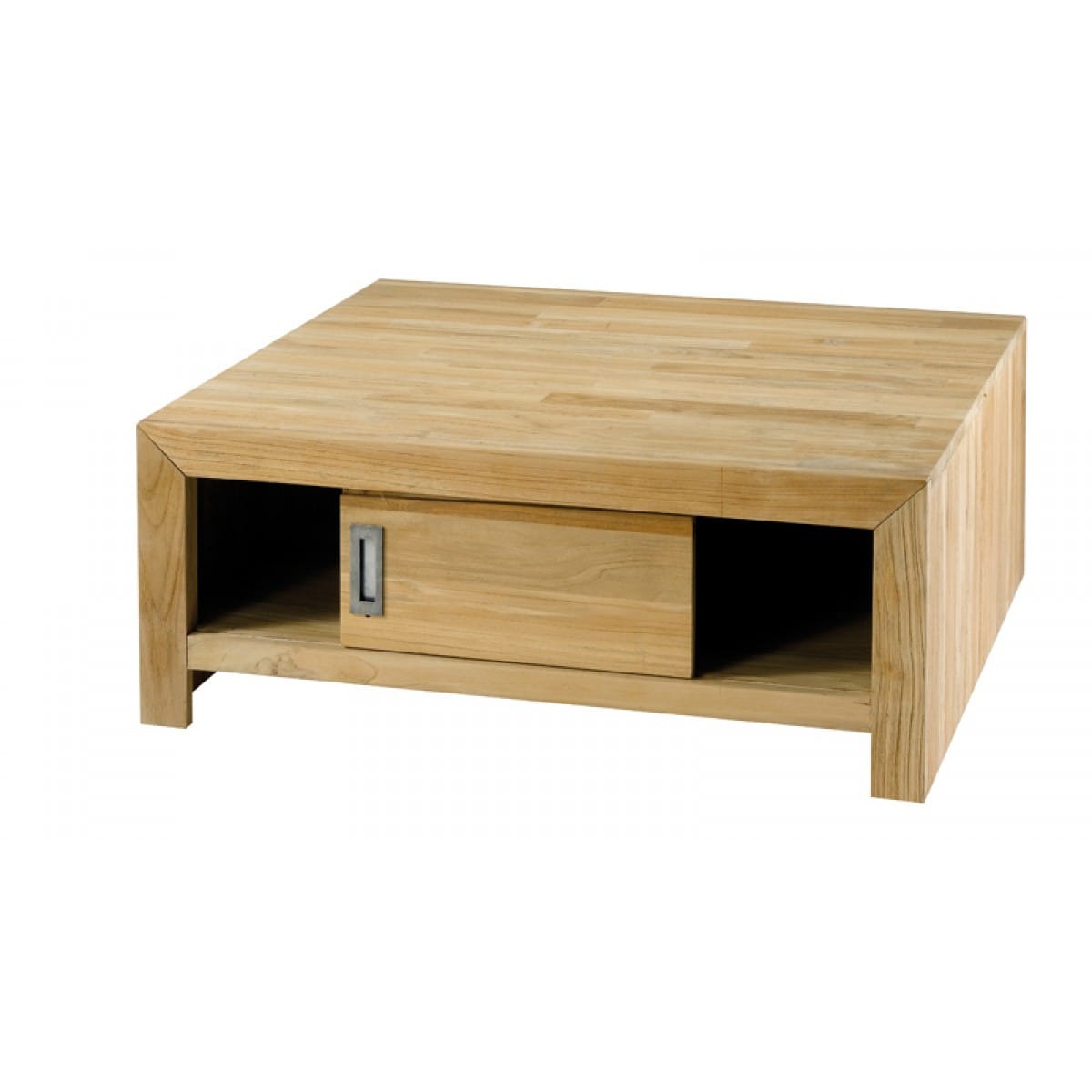 Table Basse Carr E En Teck Cosmos Nature D Couvertes