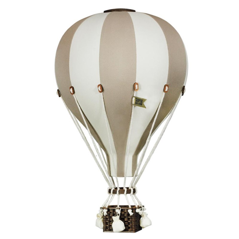 Montgolfière décorative beige beige s