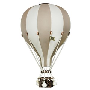 Montgolfière décorative beige s