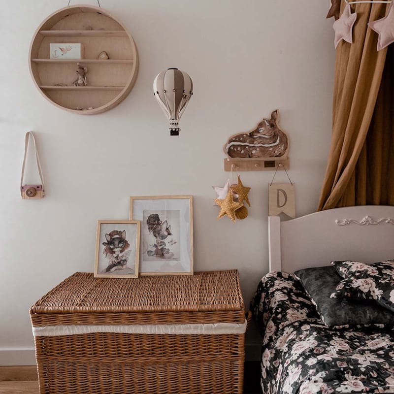 Montgolfière décorative beige - s (Sevira Kids) - Image 3