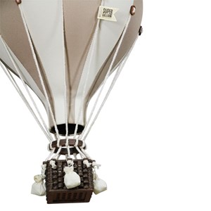 Montgolfière décorative beige beige s