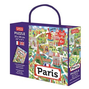 Puzzle & livre - voyagez, découvrez