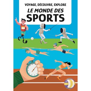 Puzzle & livre - le monde des sports, jo