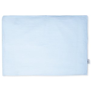 Taie d'oreiller unie double gaze coton