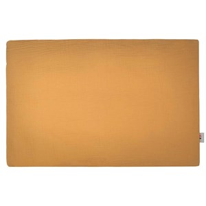 Taie d'oreiller unie double gaze coton