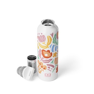 Gourde isotherme infuseur 500ml papercut