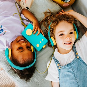 Lunii - casque audio vert - compatible avec ma fabrique à histoires - pour