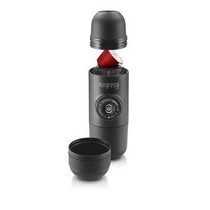 Machine à café espresso portable noire