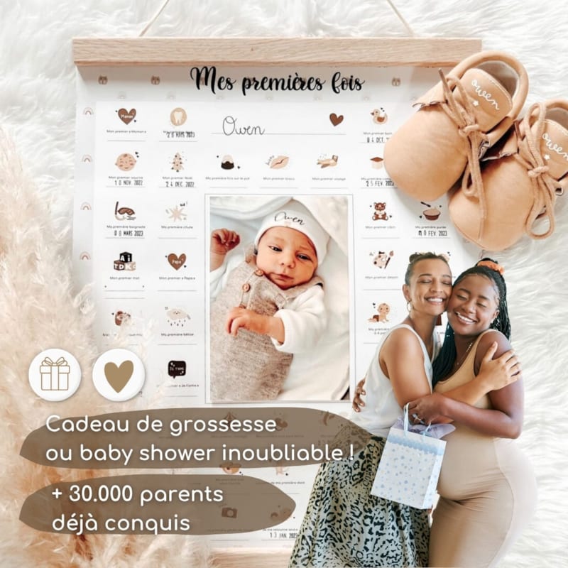 Coffret duo bébé & grossesse - ourson (Keep love) - Image 3