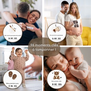 Coffret duo bébé & grossesse - ourson