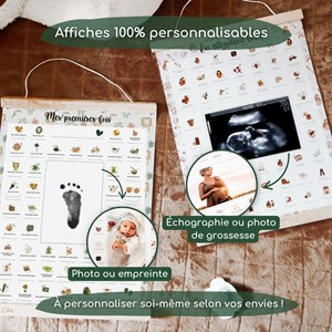 Coffret duo bébé & grossesse - lion