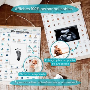 Coffret duo bébé & grossesse - baleine