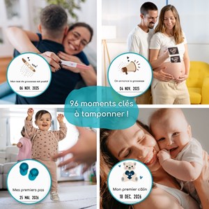 Coffret duo bébé & grossesse - baleine
