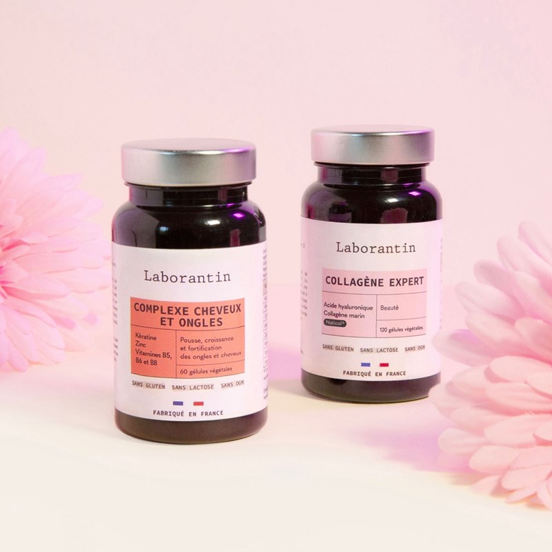 Laborantin - Pack beauté - cure peau & cheveux-1 mois