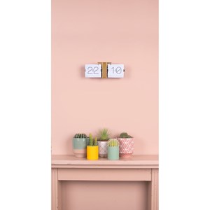 Horloge à poser design vintage no case -