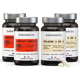 Pack estival - cure bronzage - 2 mois