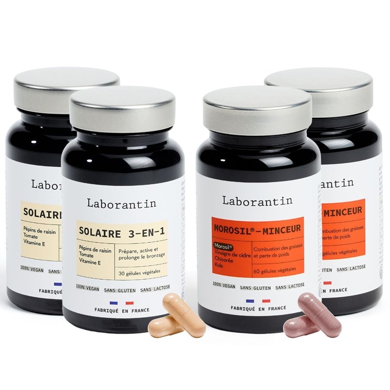 Laborantin - Pack estival - cure bronzage - 2 mois