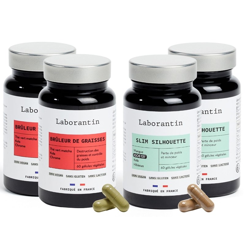 Laborantin - Pack minceur-cure perte de poids-2 mois
