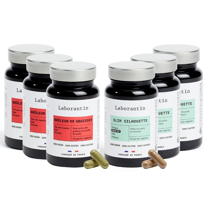 Laborantin - Pack minceur-cure perte de poids-3 mois
