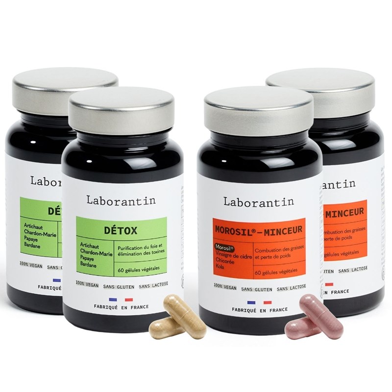 Laborantin - Pack minceur drainage - cure de 2 mois