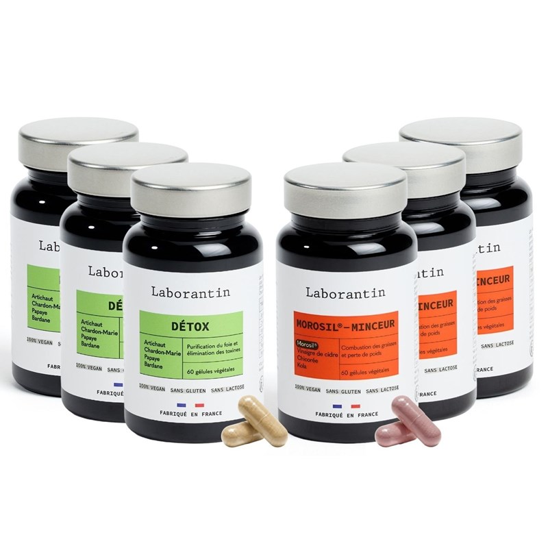 Laborantin - Pack minceur drainage - cure de 3 mois