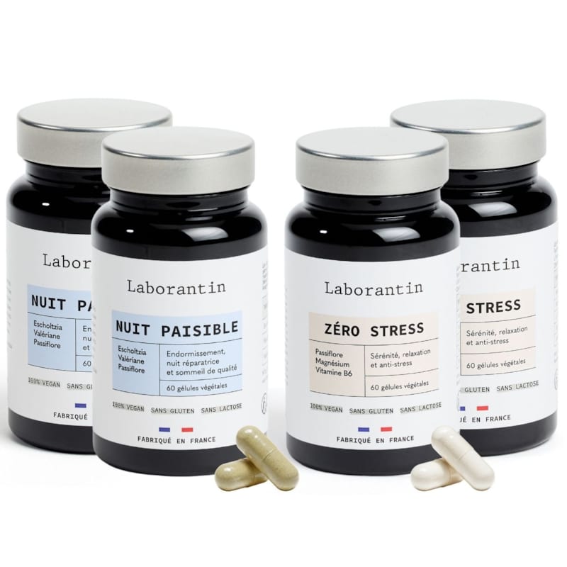 Laborantin - Pack sérénité - cure bien-être - 2 mois