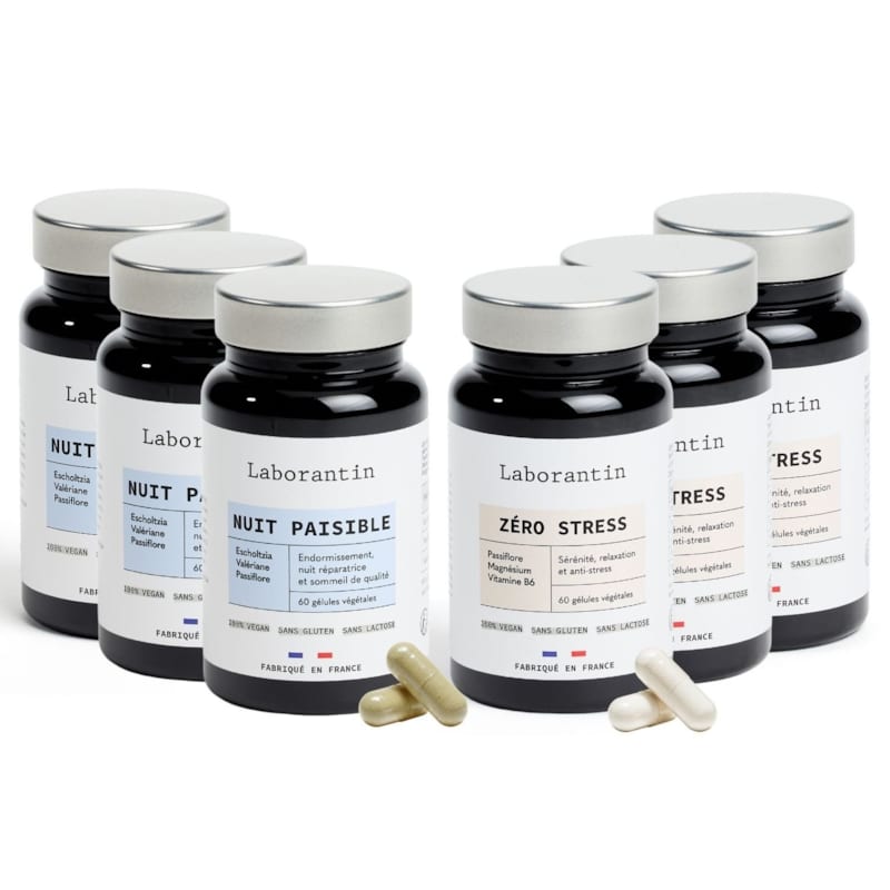 Laborantin - Pack sérénité - cure bien-être - 3 mois