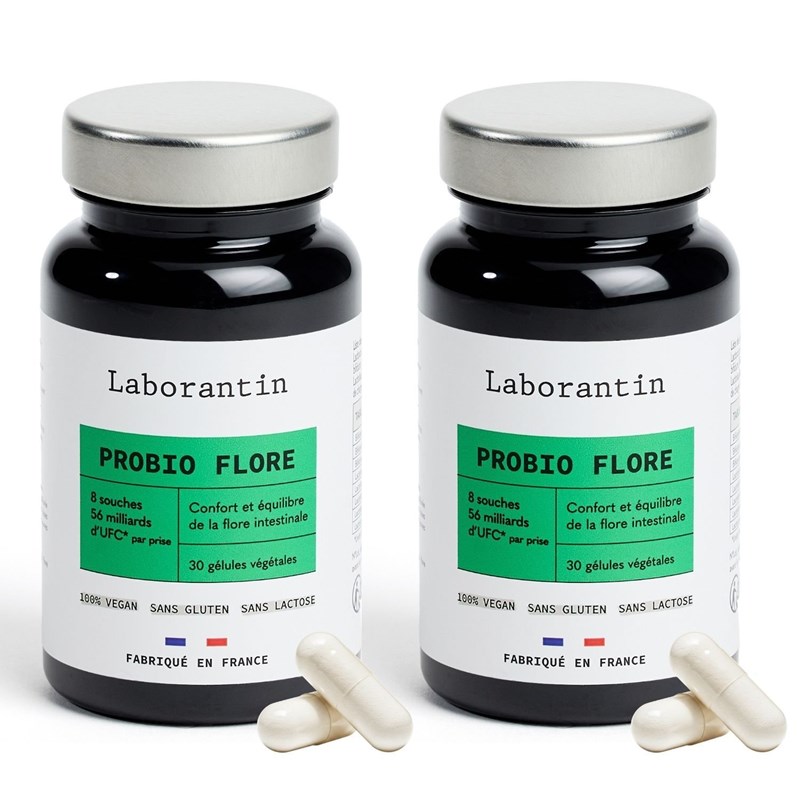 Laborantin - Probio flore - cure digestion - 2 mois