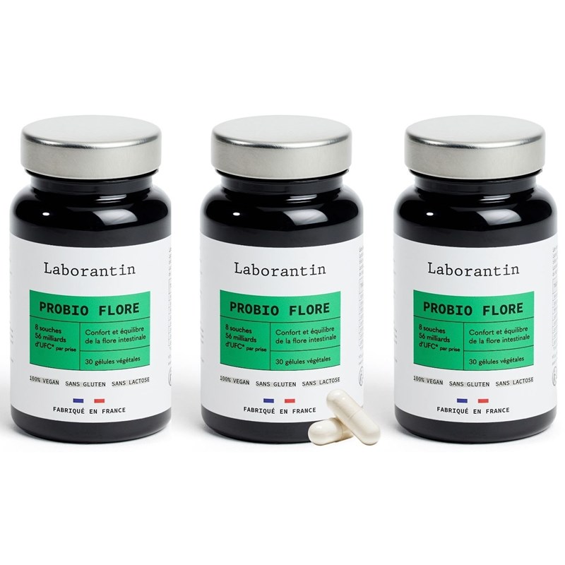 Laborantin - Probio flore - cure digestion - 3 mois