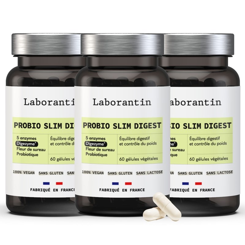 Laborantin - Probio slim digest-cure d'enzymes-3 mois