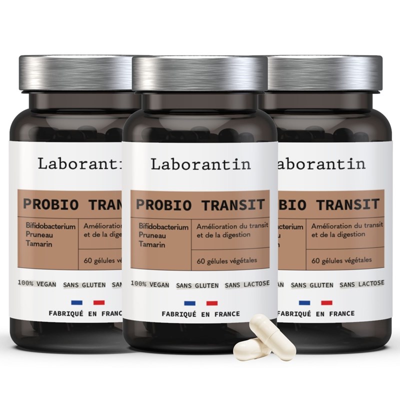 Laborantin - Probio transit - cure transit de 3 mois