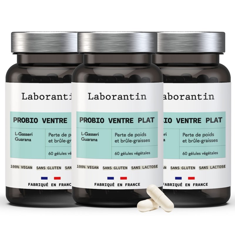 Laborantin - Probio ventre plat - cure de 3 mois