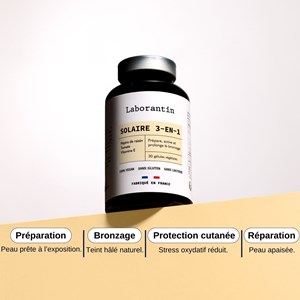 Solaire 3-en-1 - cure bronzage de 1 mois