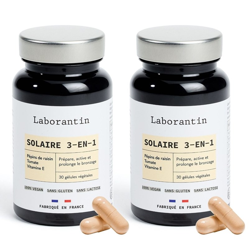Laborantin - Solaire 3-en-1 - cure bronzage de 2 mois