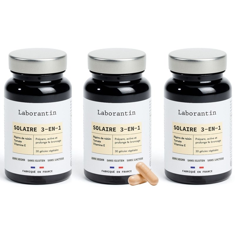 Laborantin - Solaire 3-en-1 - cure bronzage de 3 mois