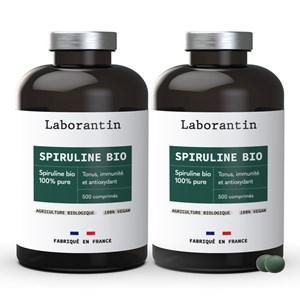 Spiruline bio - cure tonus de 5 mois