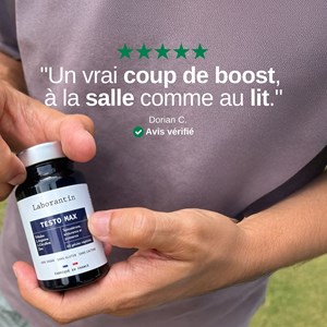 Testo max - cure performance - 2 mois