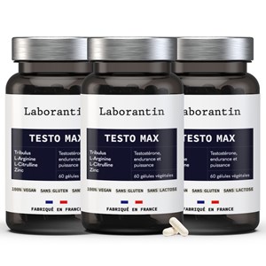 Testo max - cure performance - 3 mois