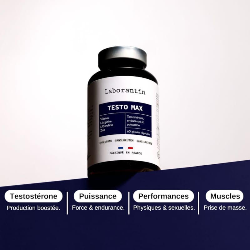 Testo max - cure performance - 3 mois (Laborantin) - Image 1