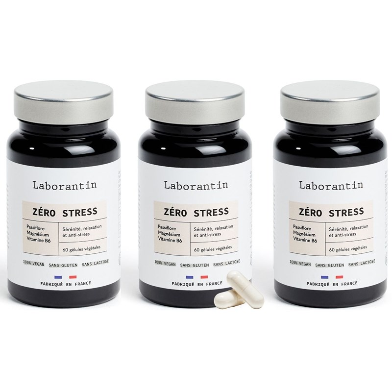 Laborantin - Zéro stress - cure calmante de 3 mois